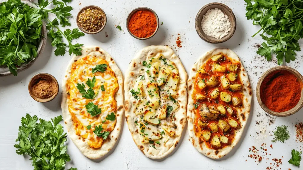 Creative Variations Of Spicy Potato Stuffed Flatbread (2)