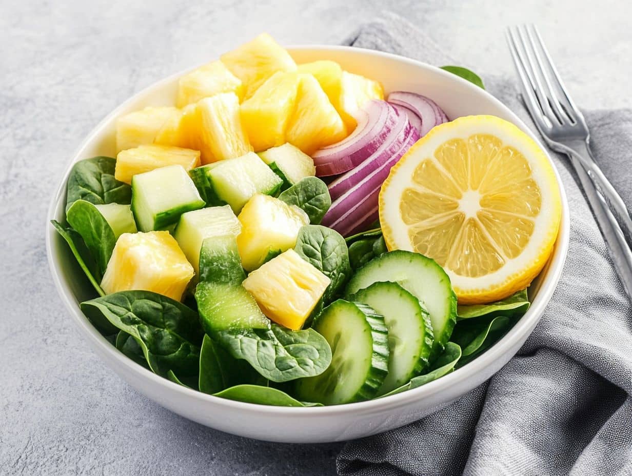 what vegetables pair perfectly with pineapple