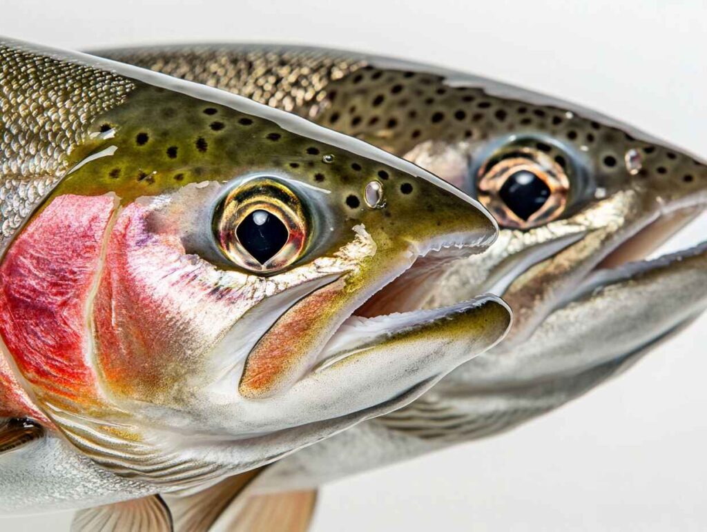 whats the difference between a rainbow trout and a steelhead