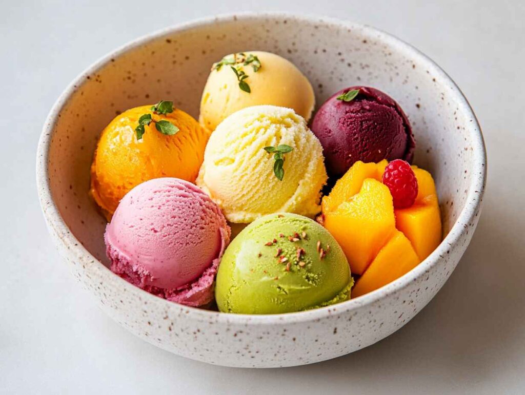 Can Mango Ice Cream Be Combined With Other Flavors