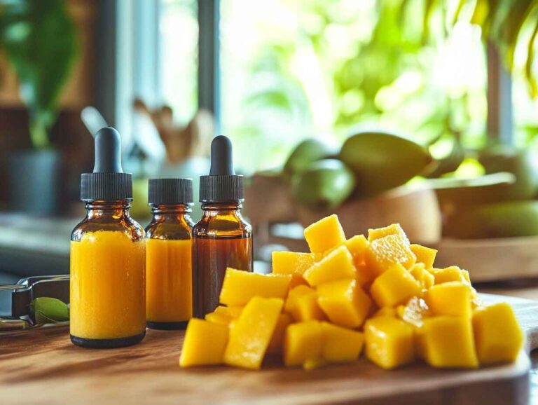How to enhance the mango flavor in ice cream