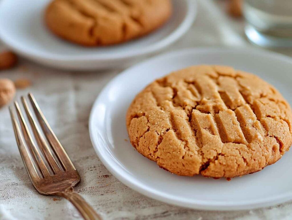 Why do they put fork marks in peanut butter cookies?