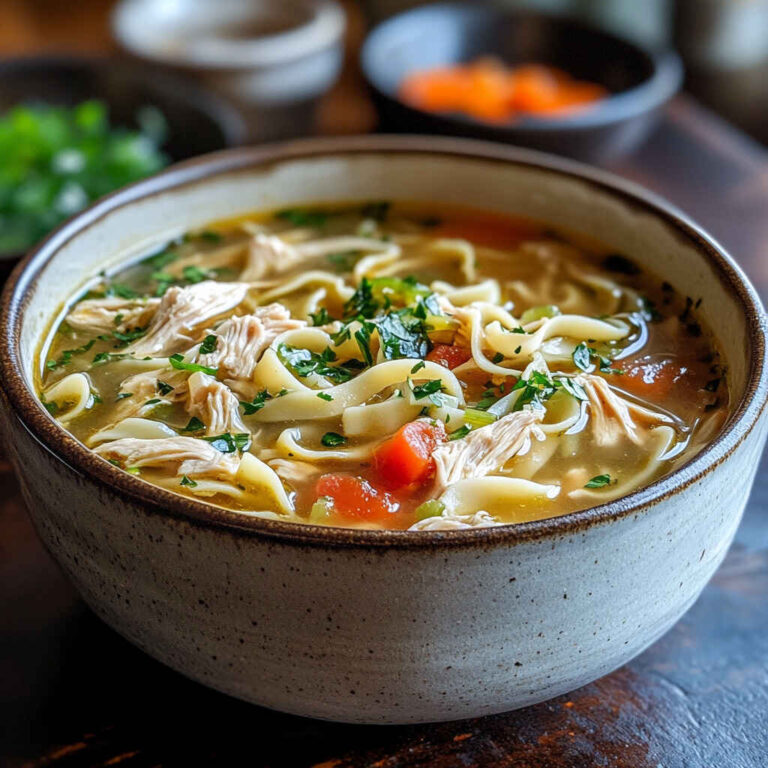 Comfort Chicken Noodle Soup