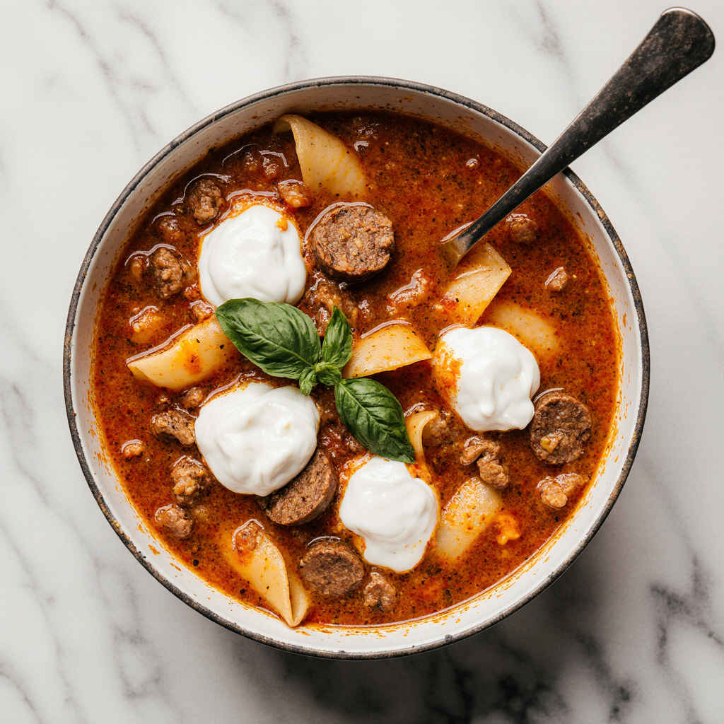 Lasagna Soup Recipe