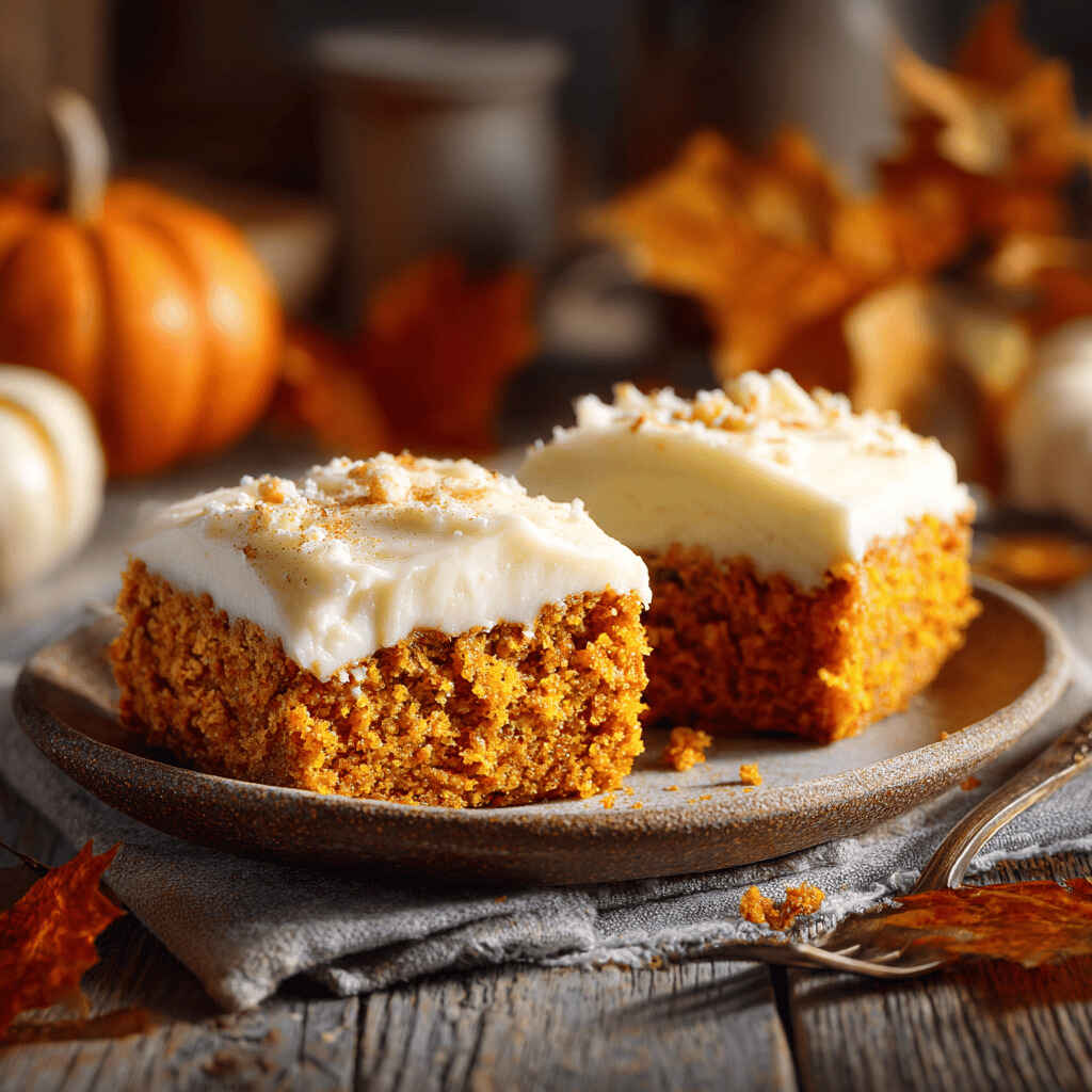 Pumkin Bars Recipe