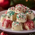 A selection of 10 irresistible Christmas desserts on a festive table.