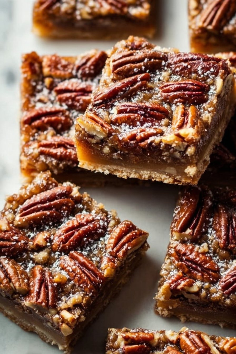 Easy Vegan Pecan Bars