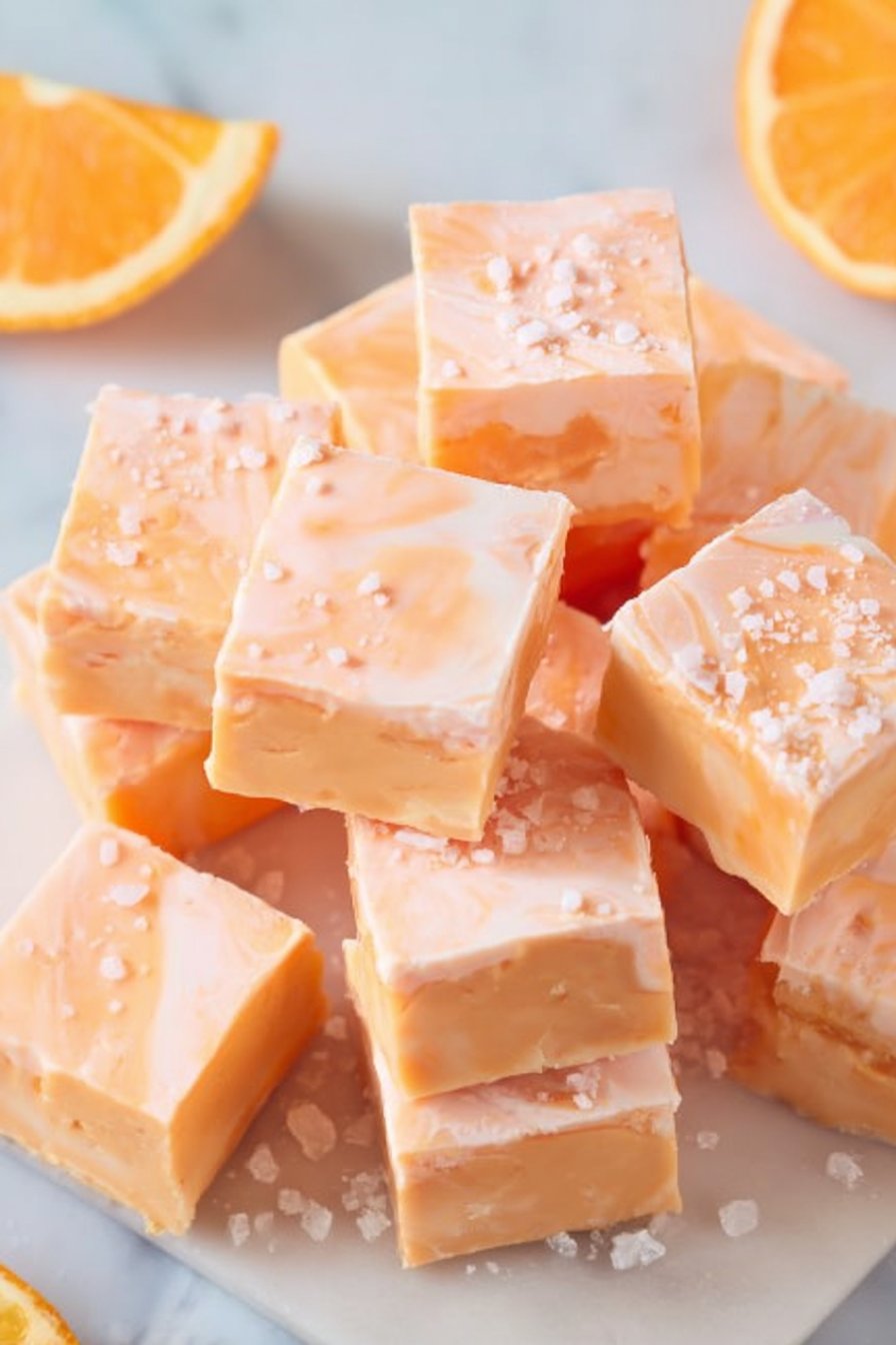 Creamsicle Fudge