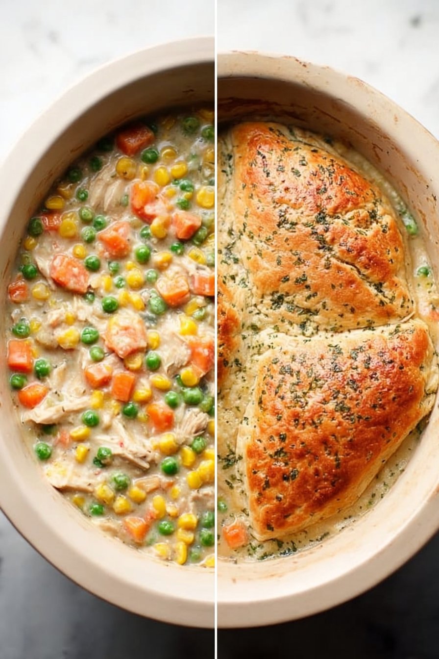 Crock Pot Chicken Pot Pie (Ultimate Cozy Dinner!)