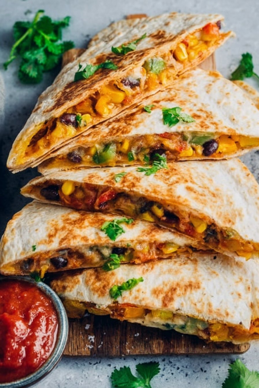 Vegetarian Quesadillas