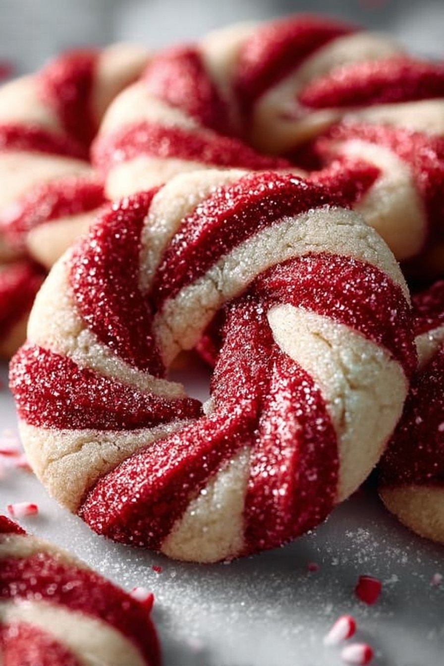 Candy Cane Cookies