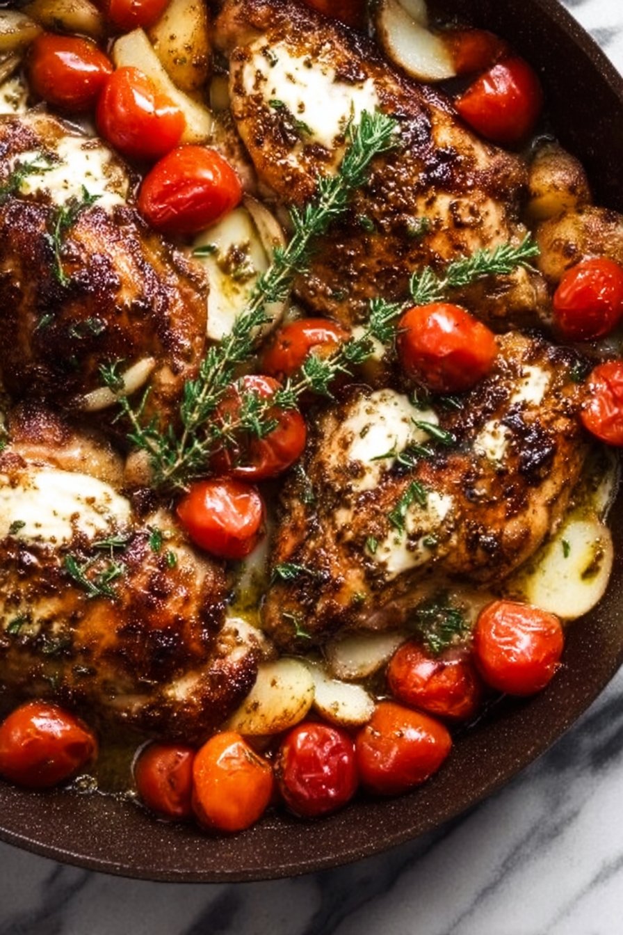 One-Pan Balsamic Chicken
