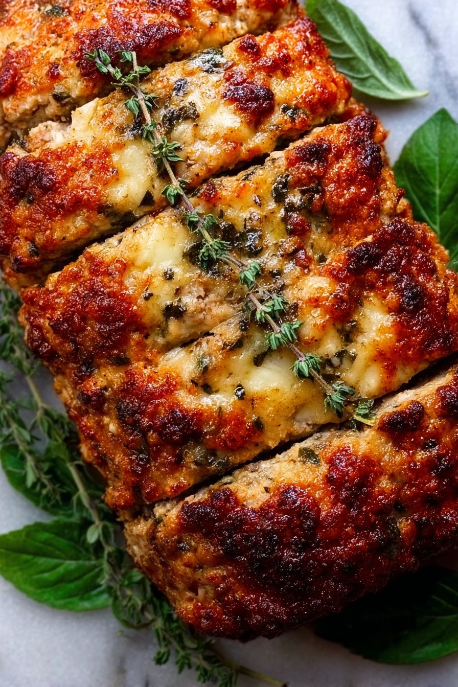 Italian-Inspired Chicken Meatloaf
