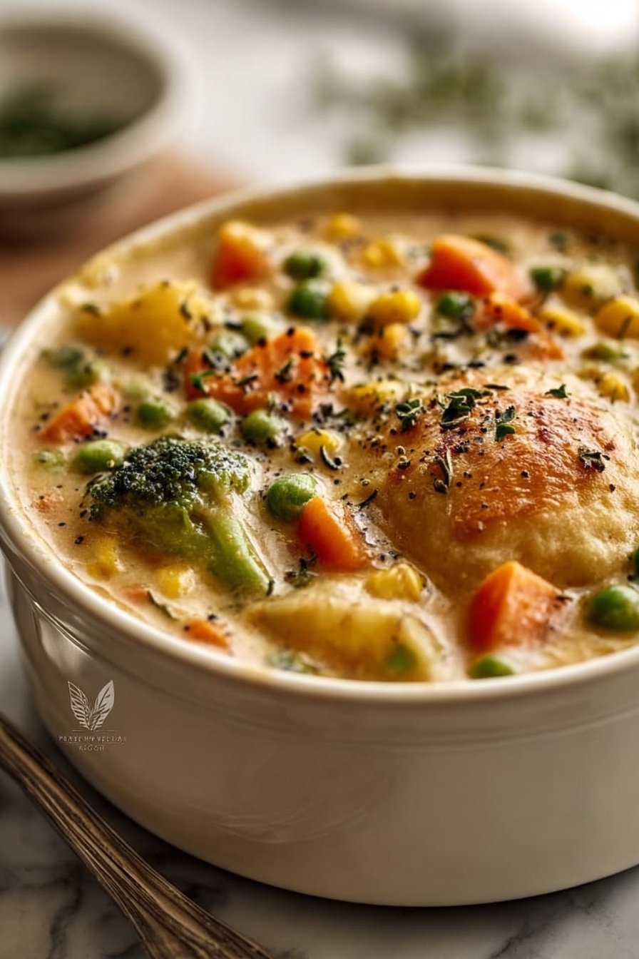 Veggie Pot Pie Soup: Comfort in a Bowl Without the Crust