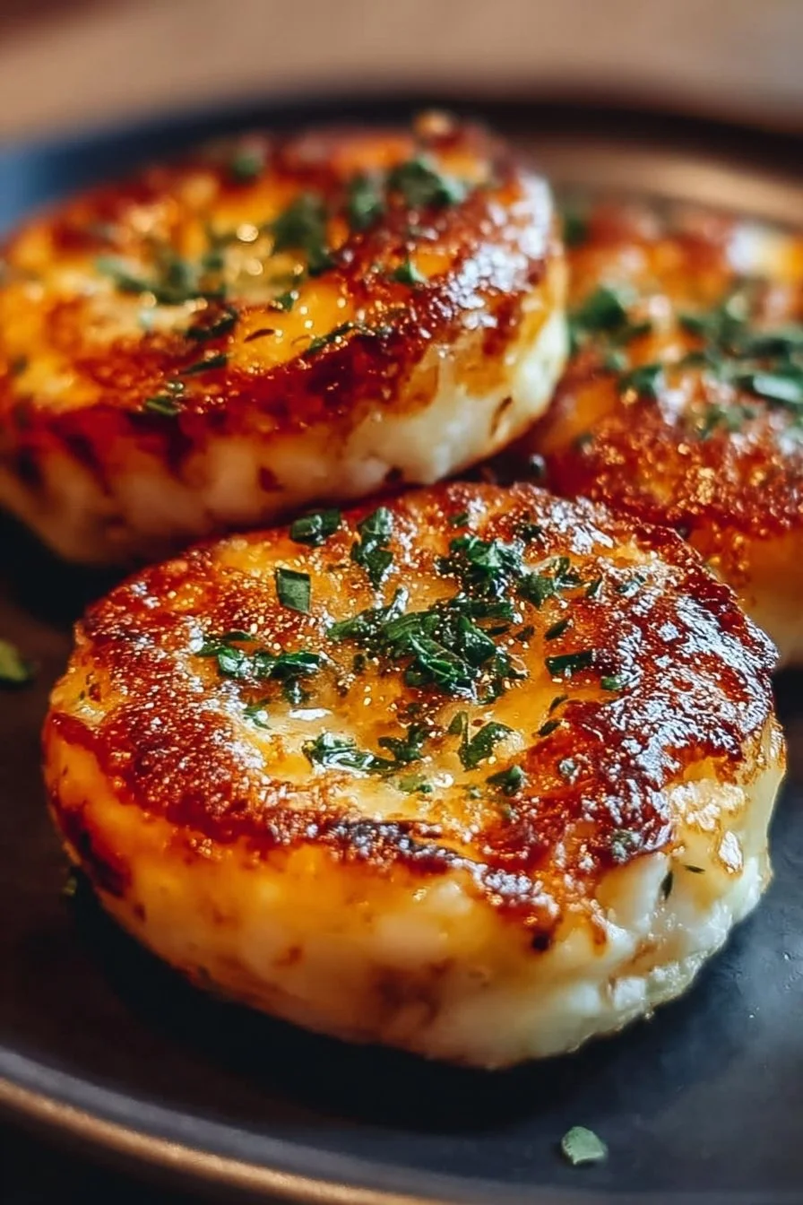 Delicious baked cottage cheese eggs on a plate for a healthy breakfast