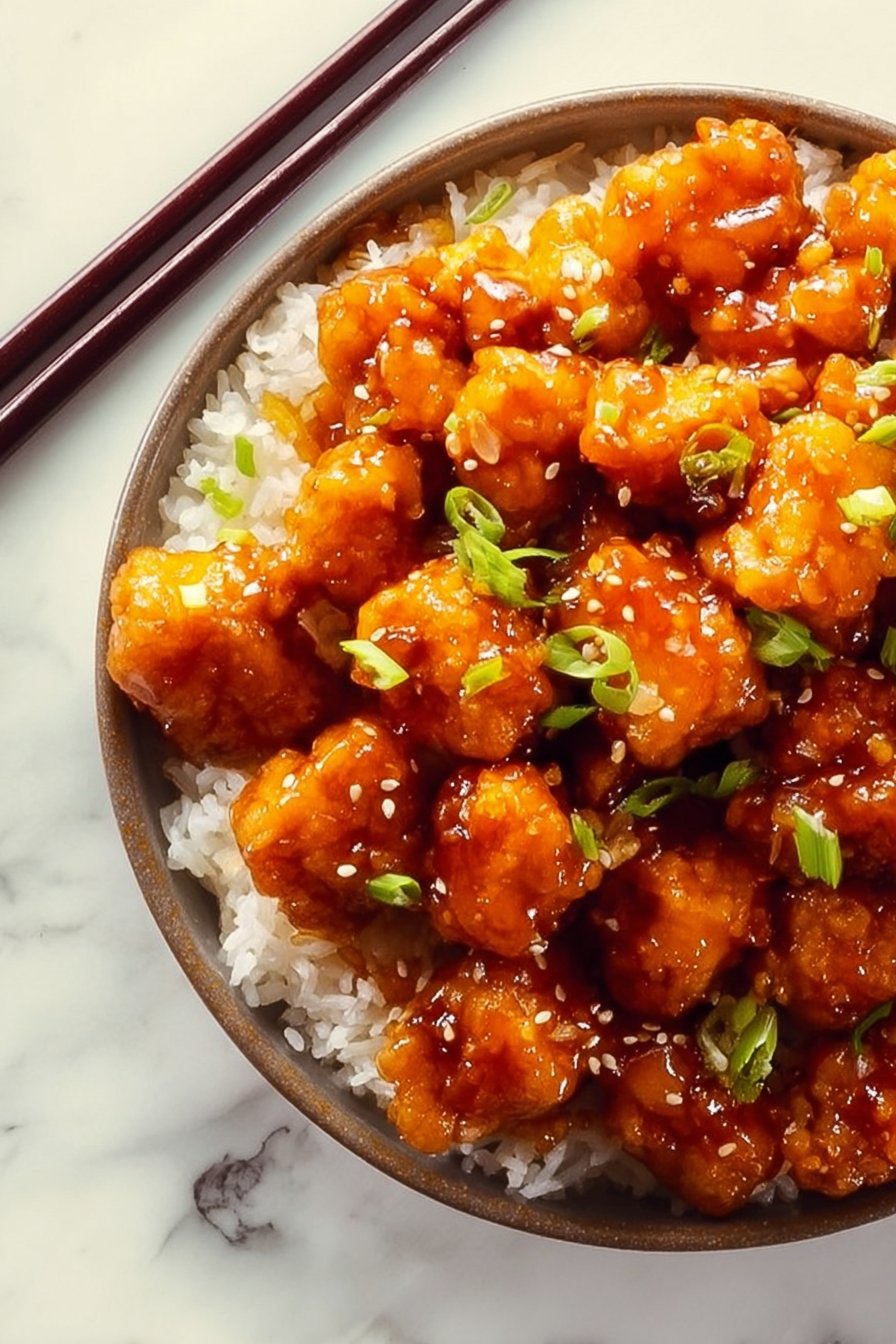 Vegan Orange Chicken (Tofu)