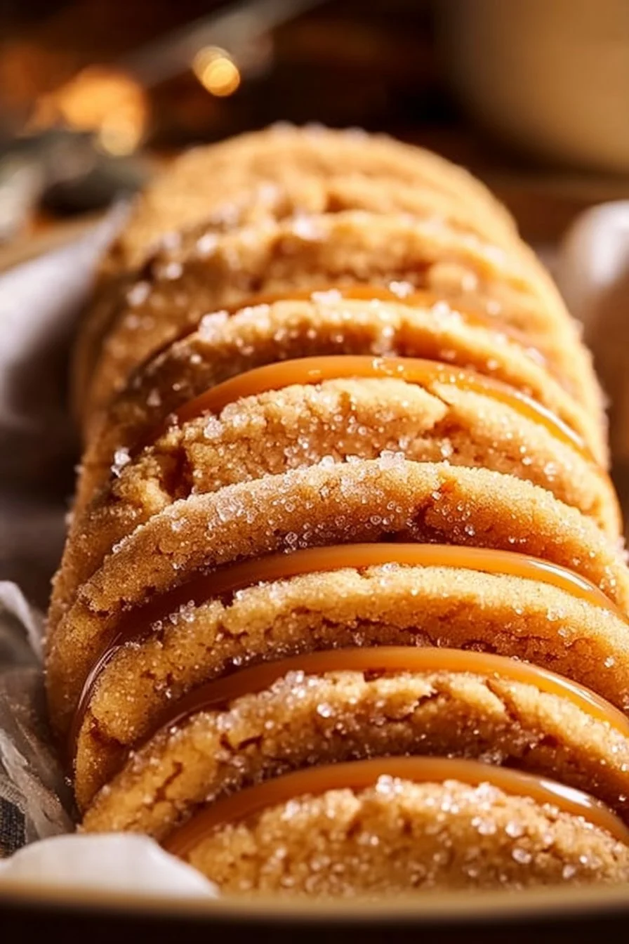 Easy Dulce de Leche Cinnamon Sandwich Cookies on a plate