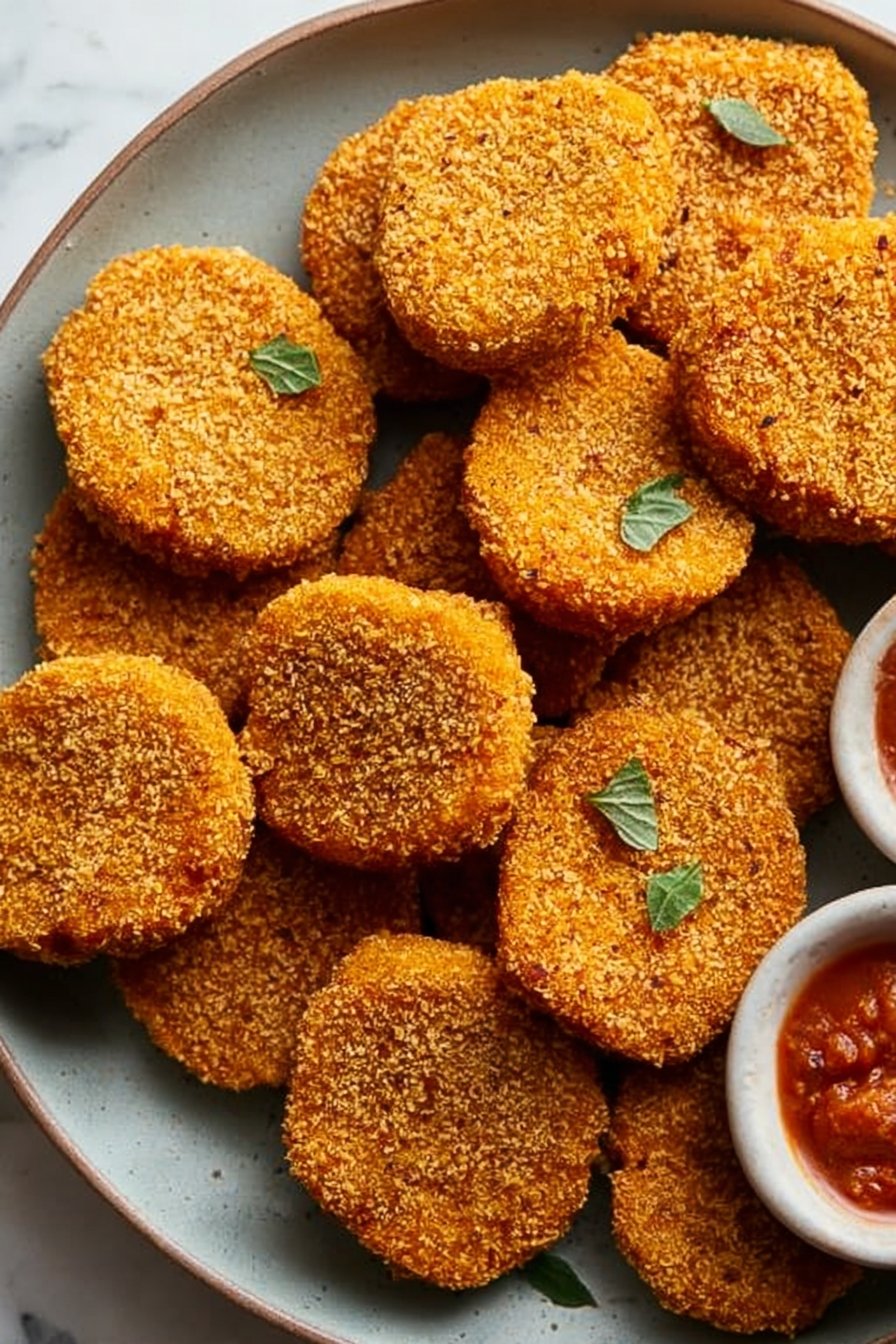 Healthy Vegan Chickpea Nuggets
