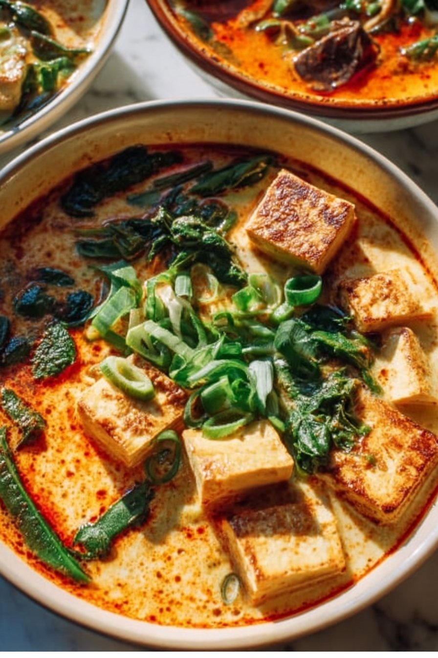 Coconut Tofu Soup
