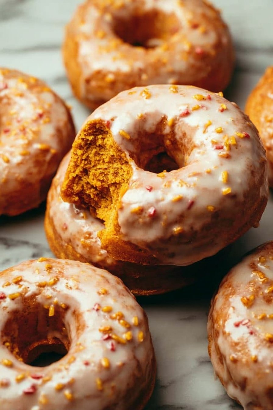 Vegan Pumpkin Donuts