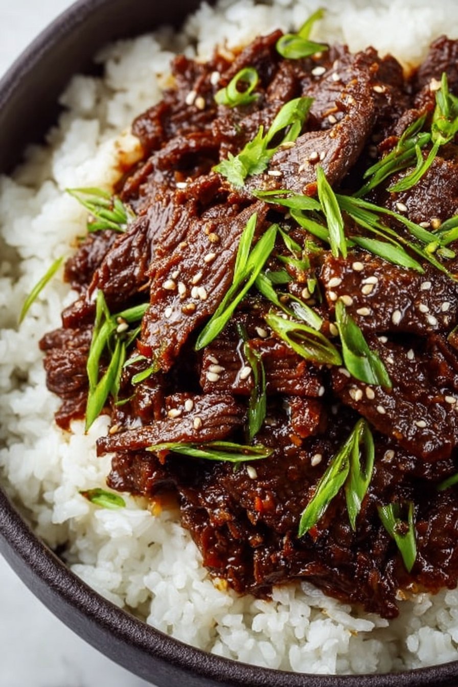 Slow Cooker Korean Beef