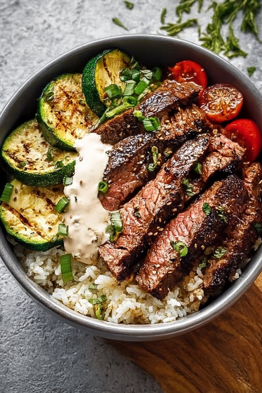 Grilled Steak Bowl