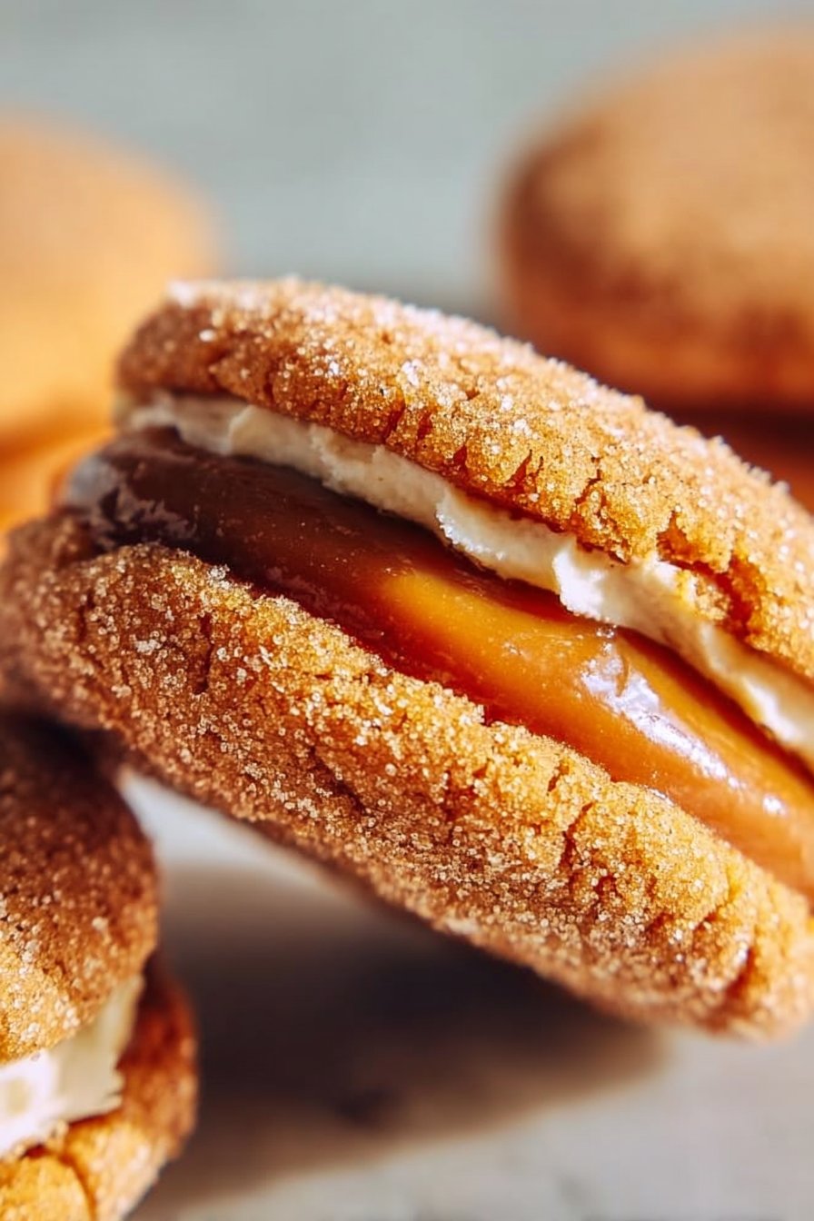 Easy Dulce de Leche Cinnamon Sandwich Cookies - Alrightwithme