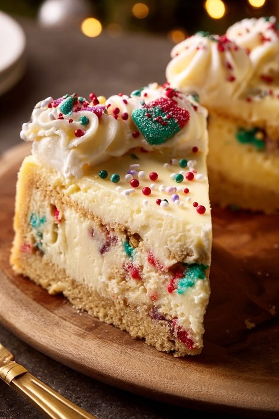 Sugar Cookie Cheesecake