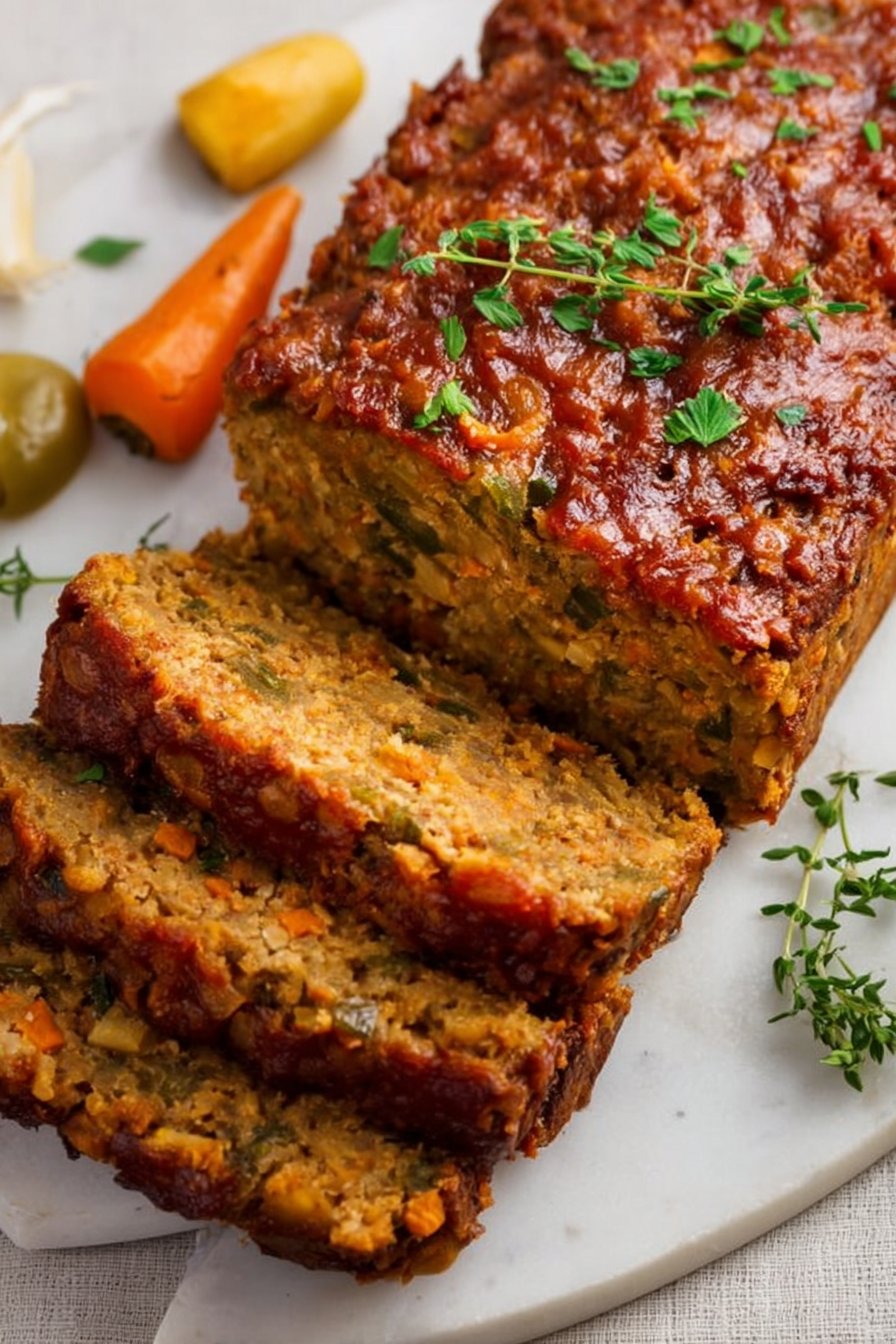Chickpea Vegan Meatloaf