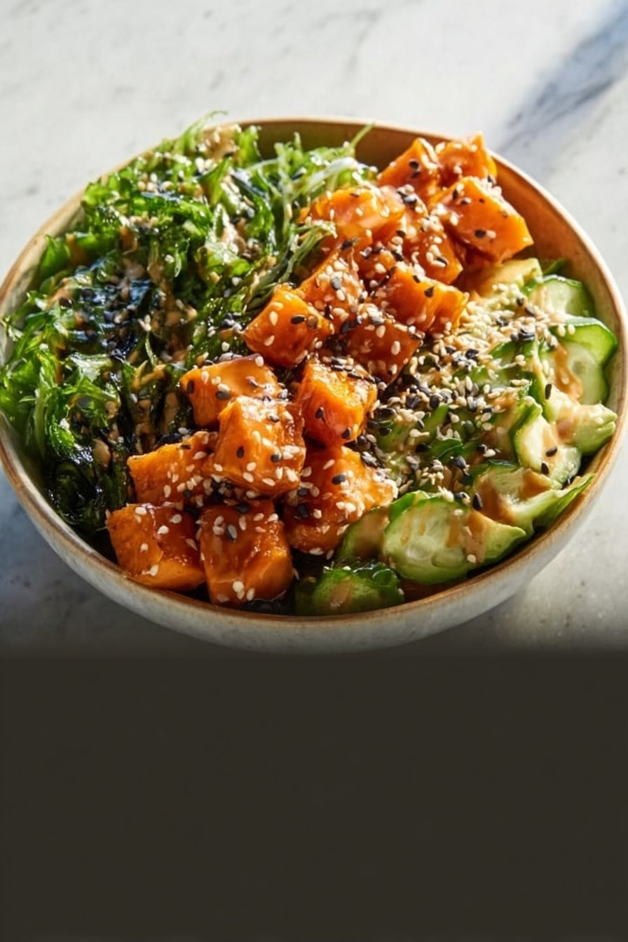Miso Glazed Sweet Potato Bowl
