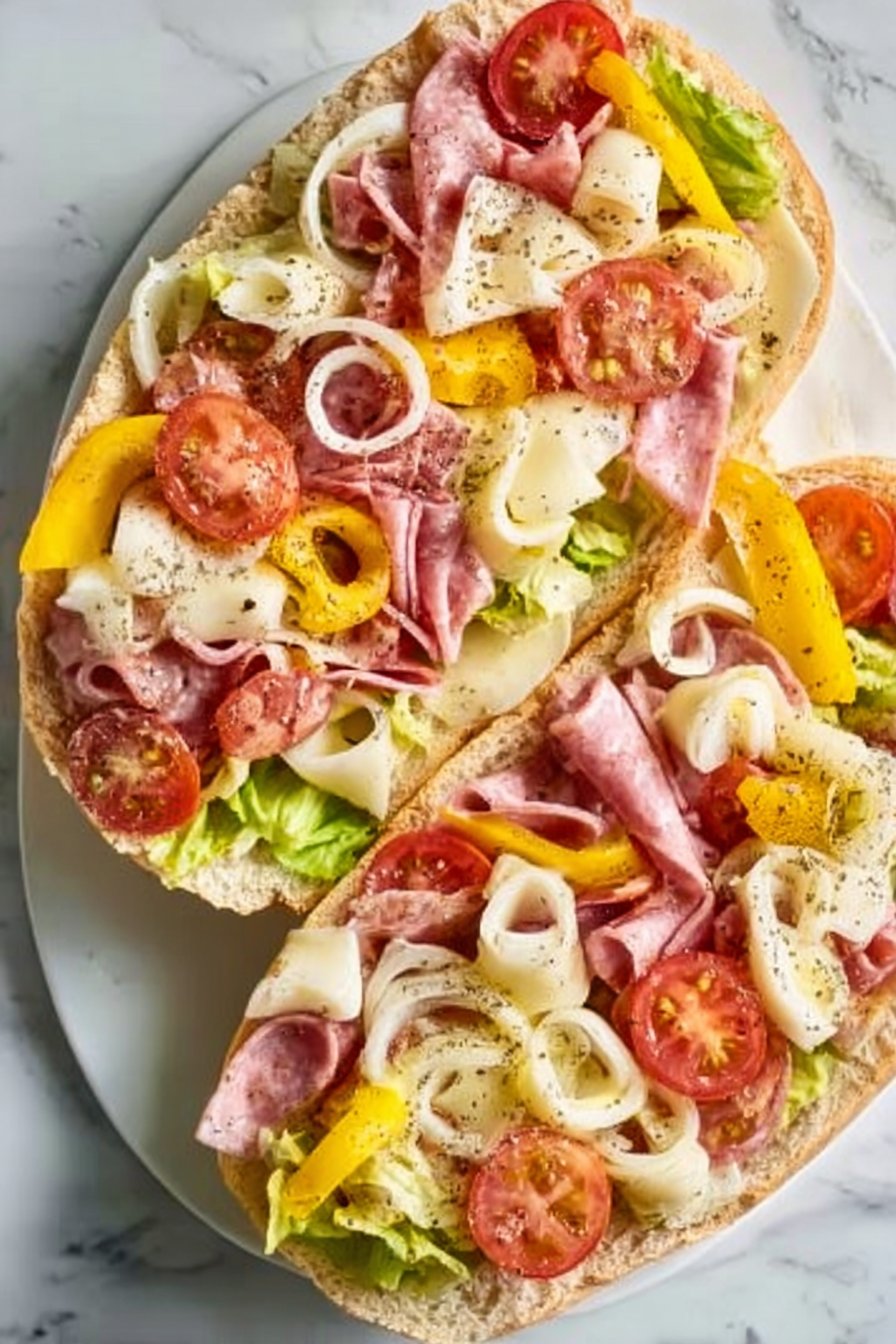 Italian Sub Salad, Two Ways