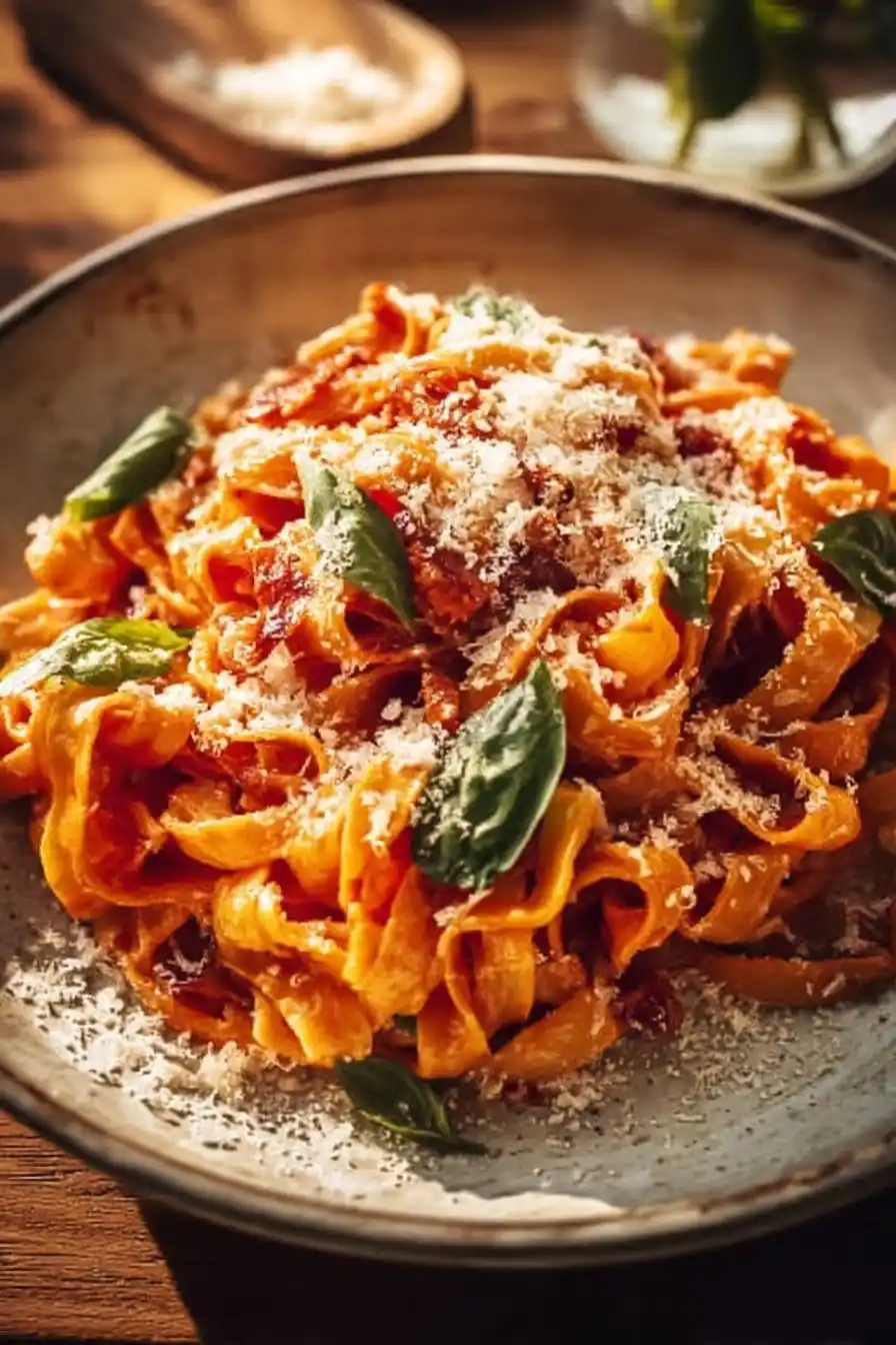 13 Creamy Tagliatelle