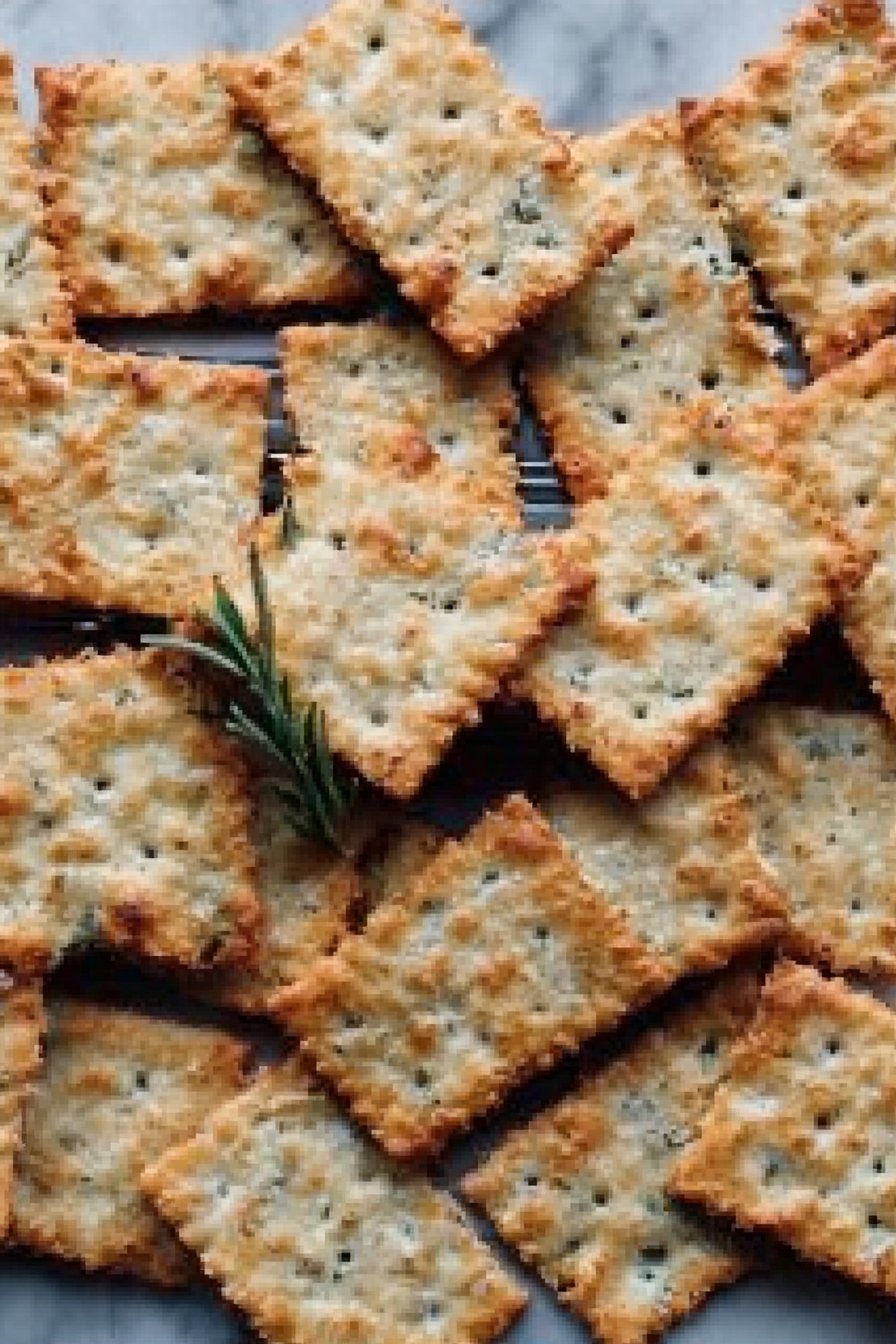 Sourdough Discard Crackers Recipe (Optional Cheese or Herbs)
