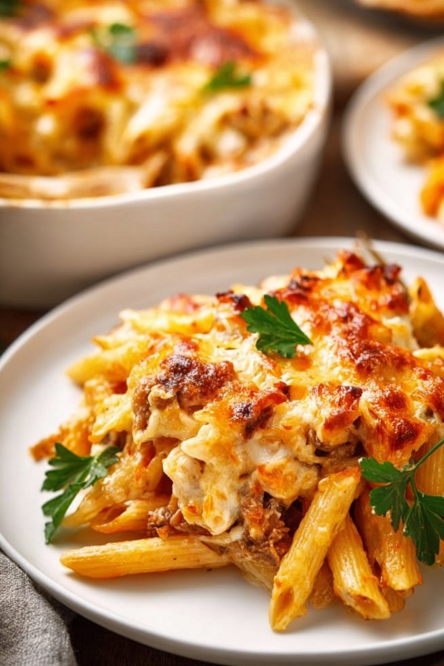 Pasta Bake with Sausage