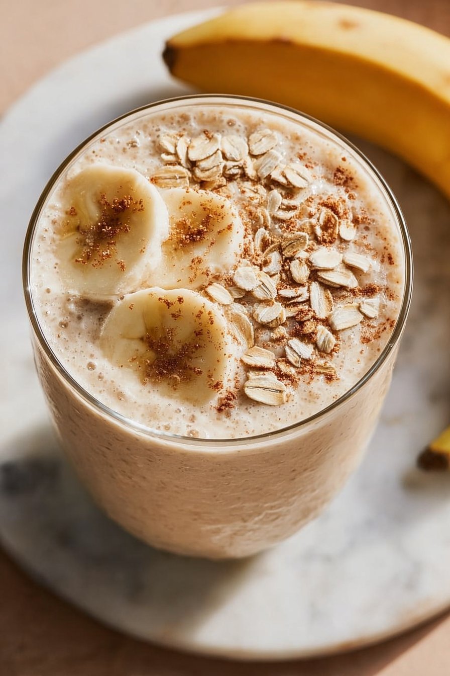 Banana Oatmeal Smoothie