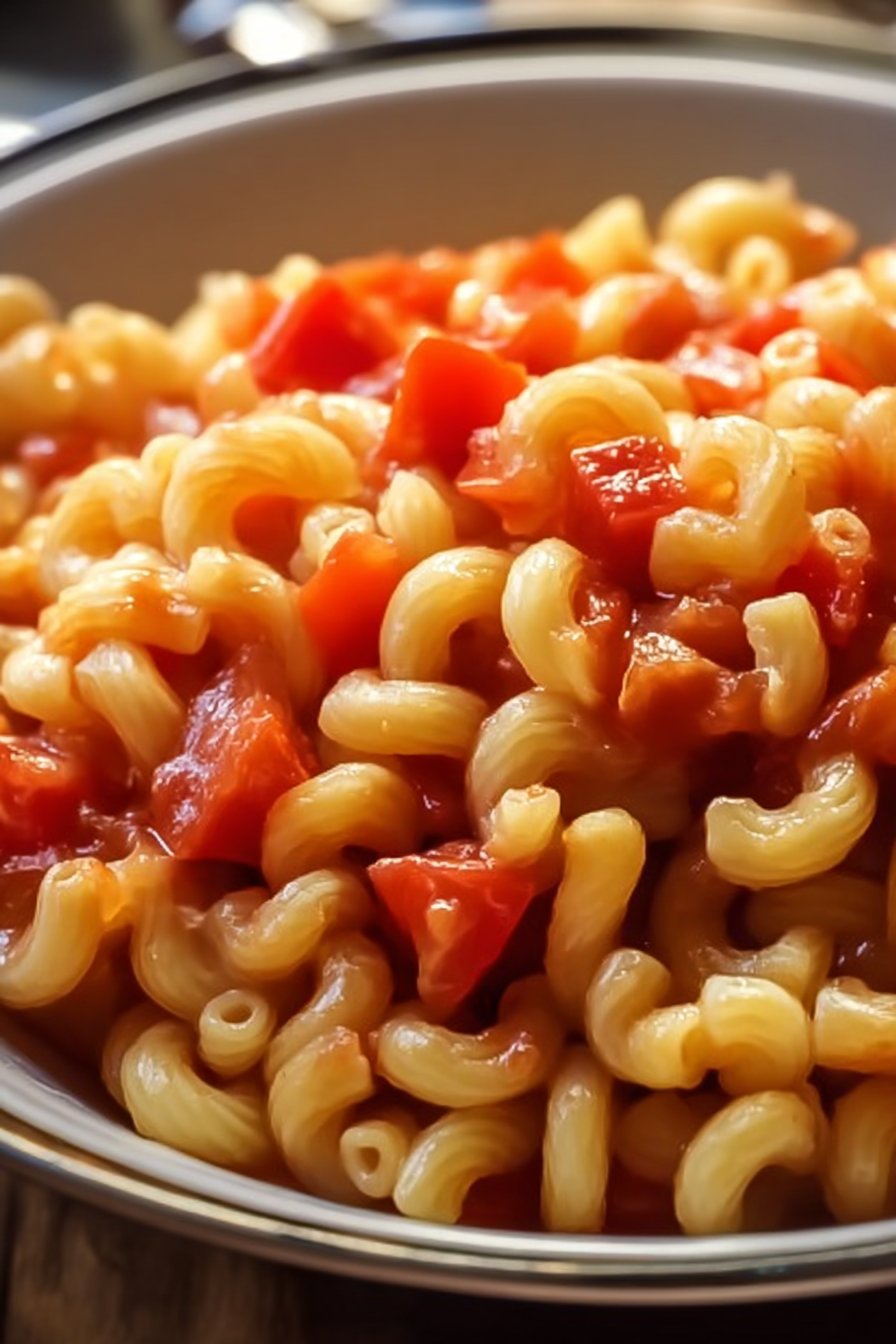 Macaroni and Tomatoes Recipe