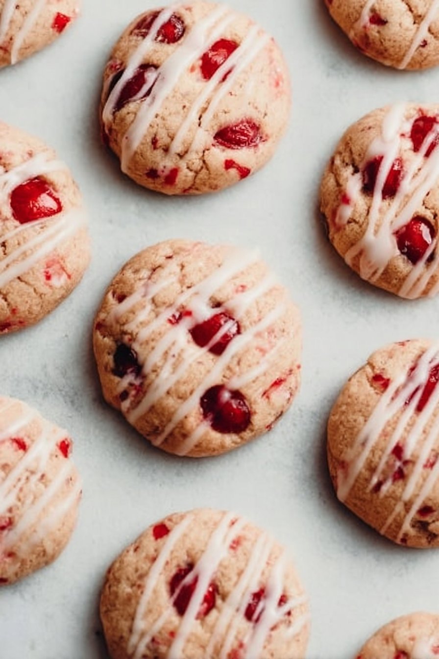 Cherry Almond Cookies
