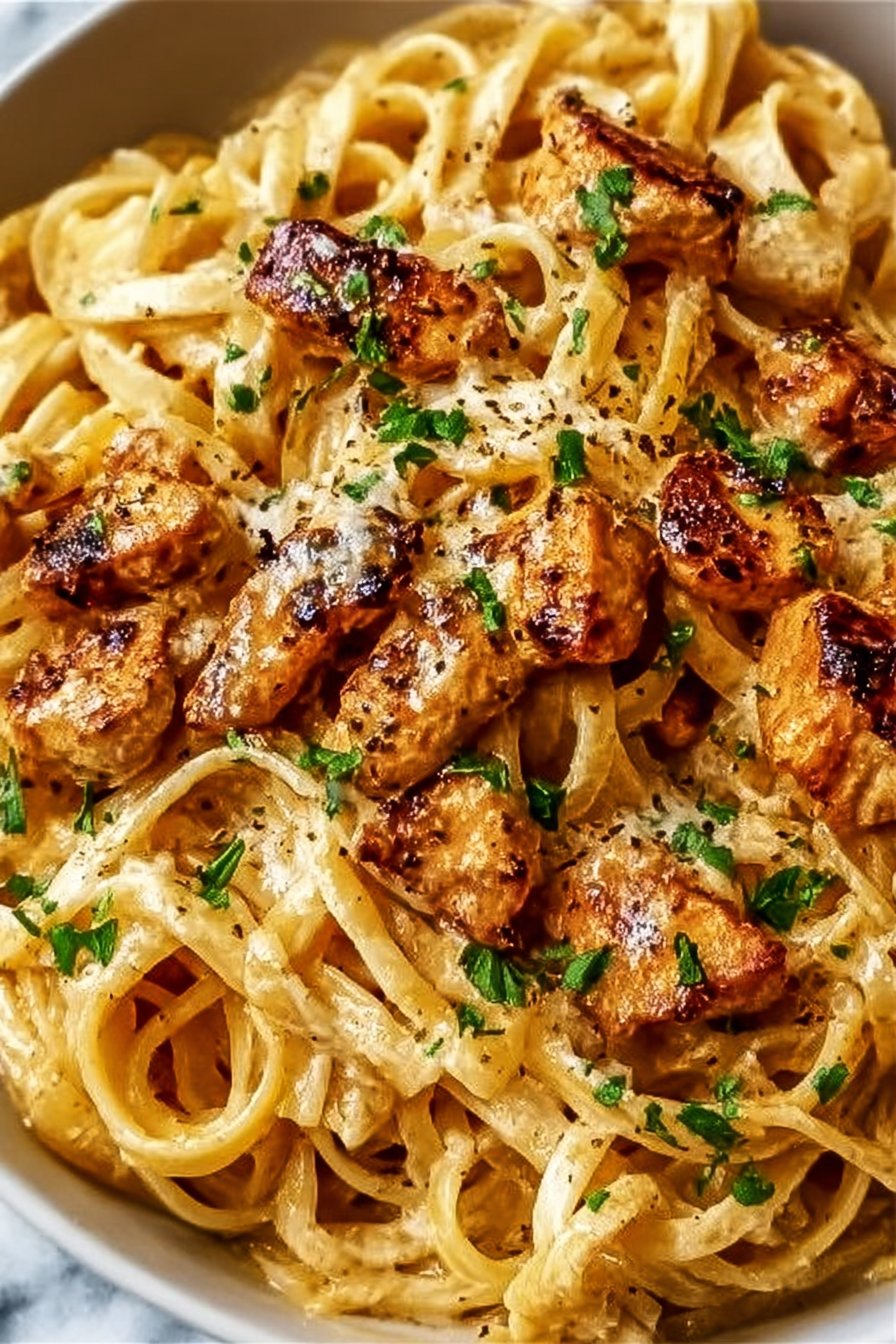 Cowboy Butter Chicken Linguine