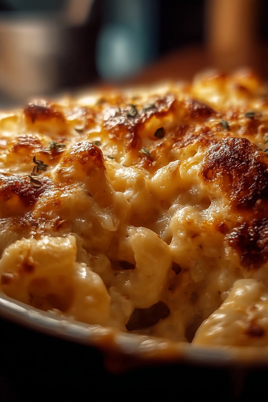 French Onion Soup Mac & Cheese