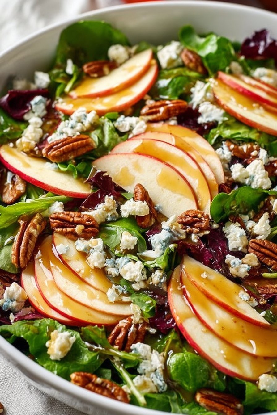 Honeycrisp Apple and Feta Salad