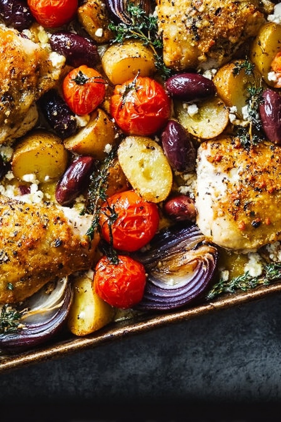 Greek Sheet Pan Chicken