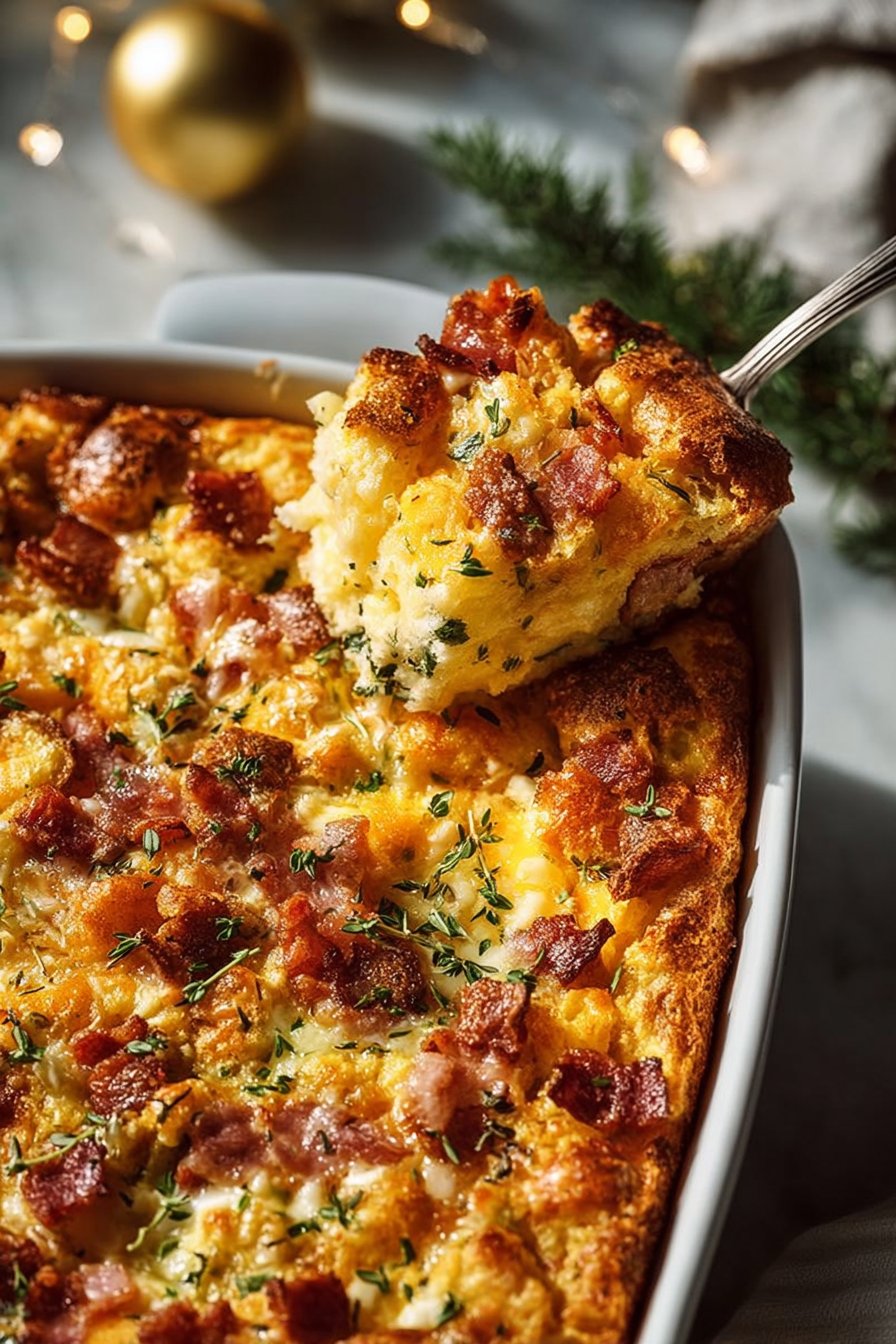 Christmas Breakfast Casserole
