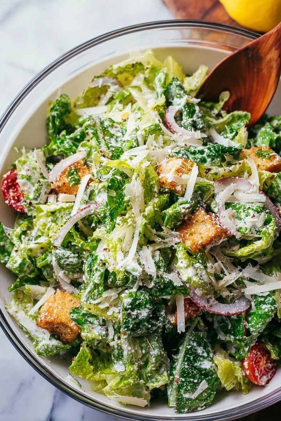 Lemon Parmesan Salad