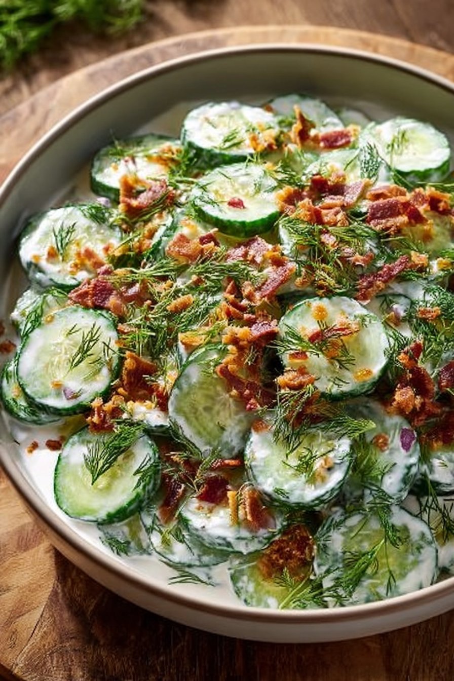 Cucumber Ranch Crack Salad