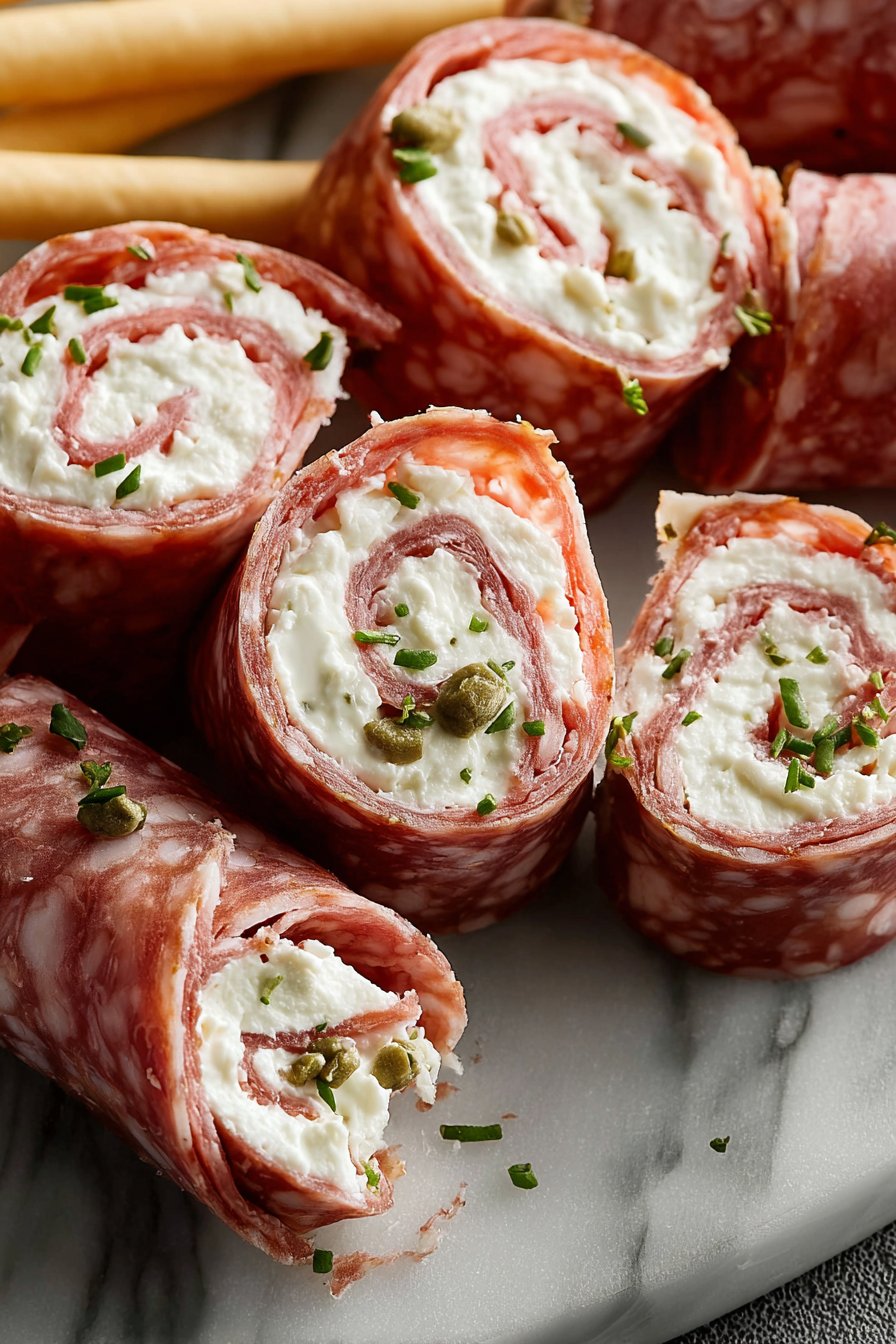 Cream Cheese Salami Roll Ups: A Perfect Appetizer for Any Occasion