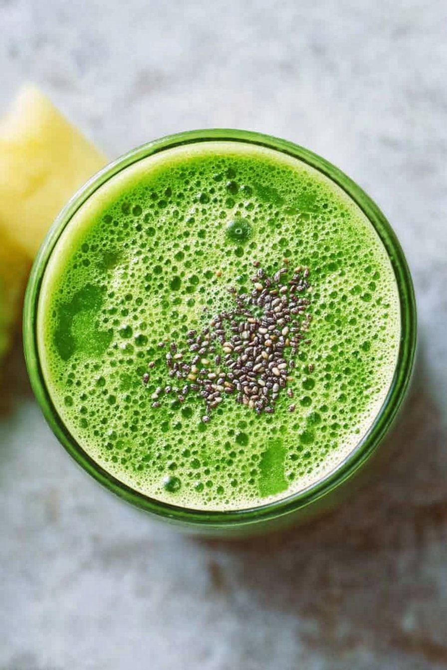 Pineapple Banana Kale Smoothie