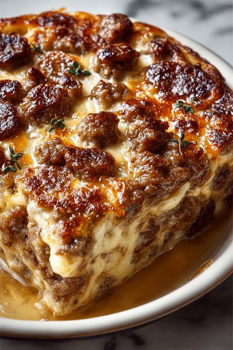 Pancake Sausage Casserole