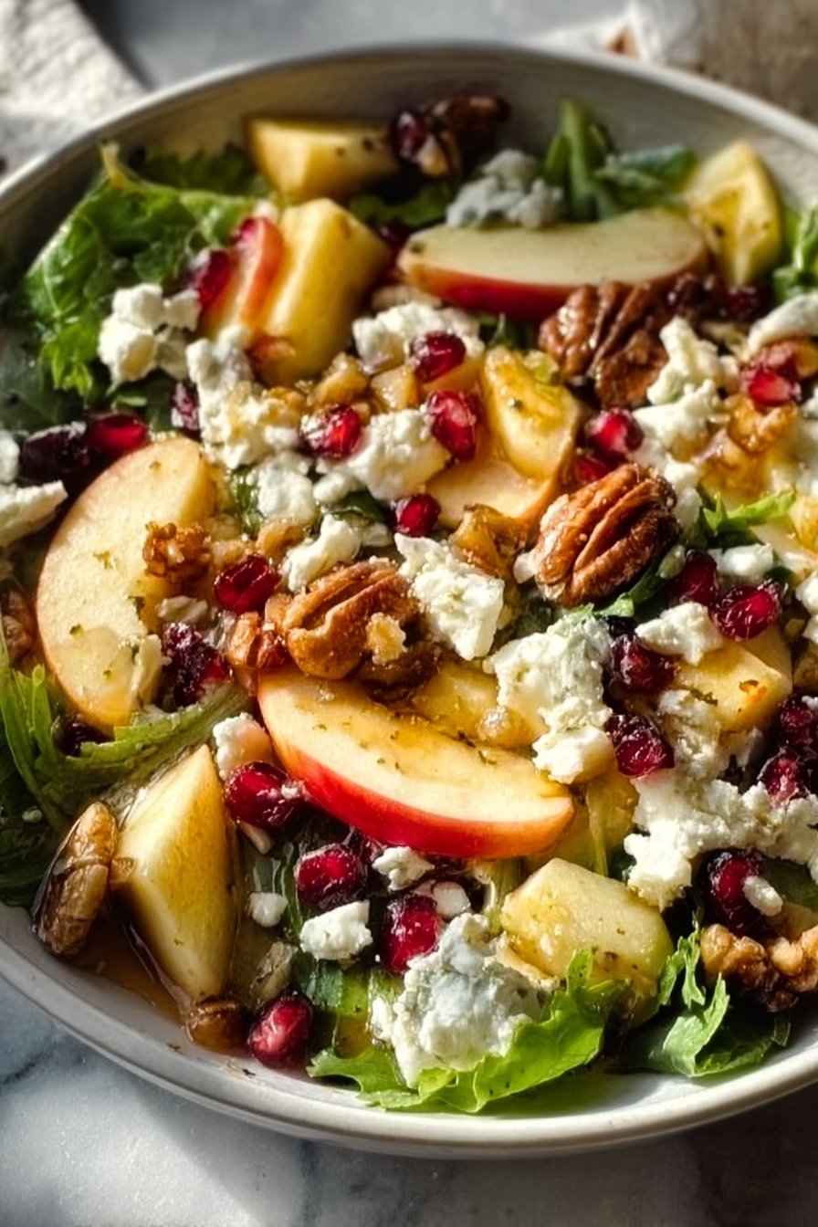 5 Fall Flavors: Honeycrisp Apple Feta Salad