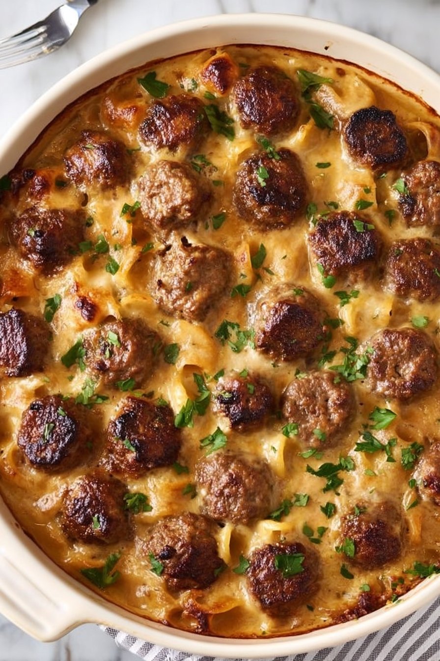 Swedish Meatball Casserole