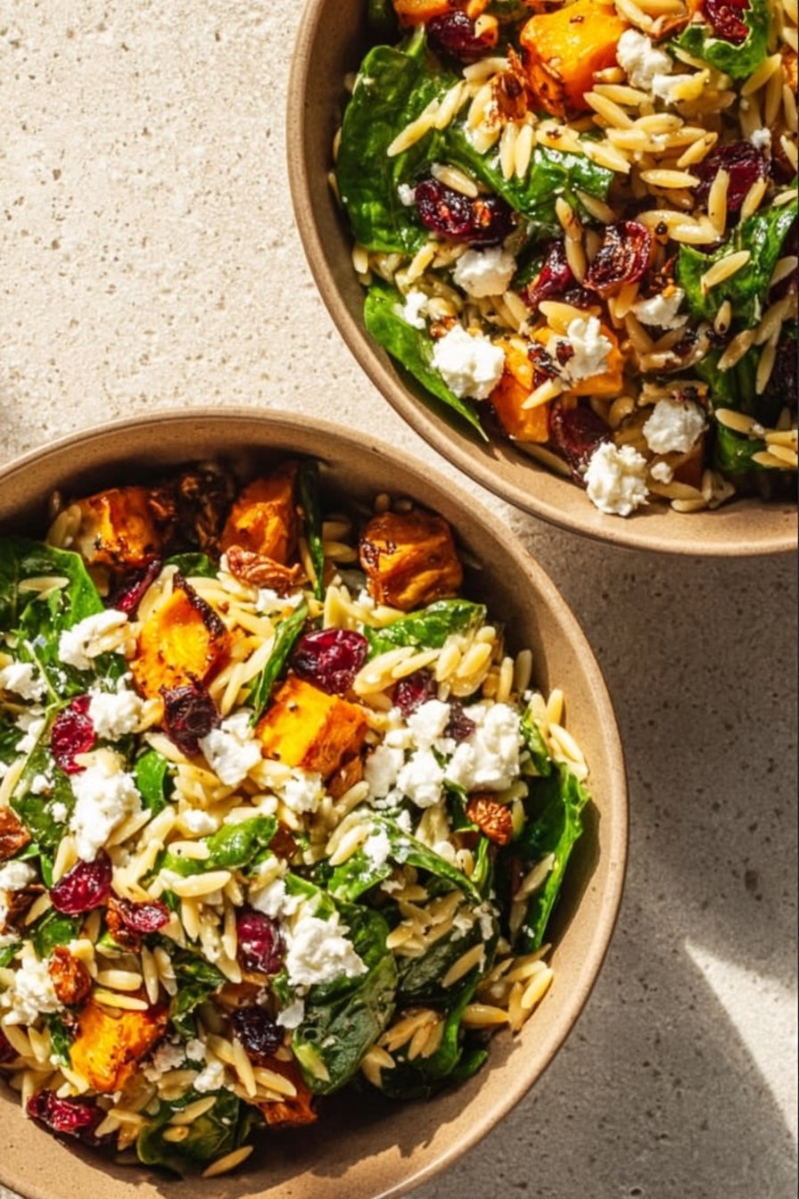Butternut Squash Orzo Salad